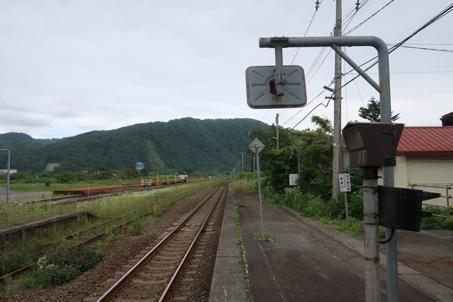 静狩駅 ホーム