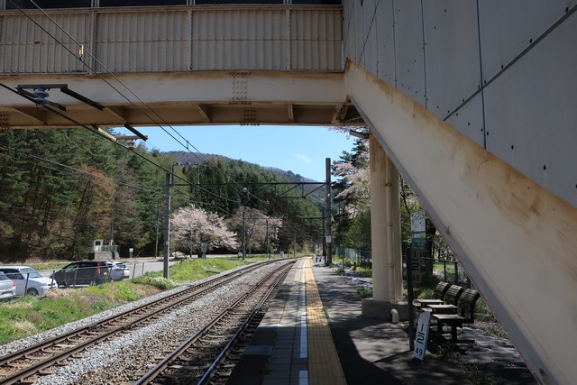 冠着駅 ホーム