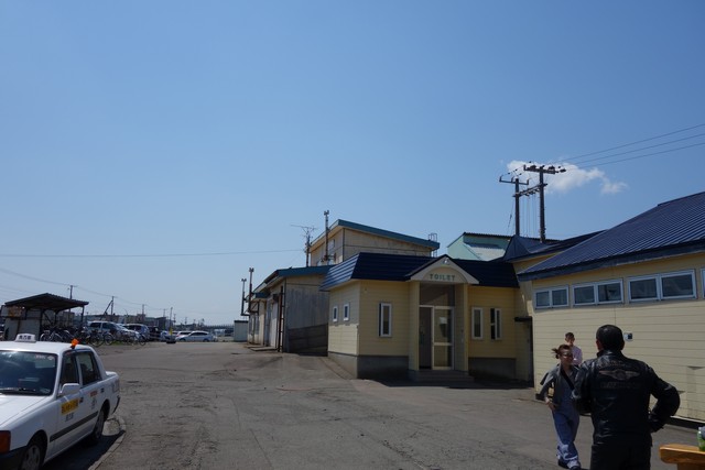 長万部駅 駅前
