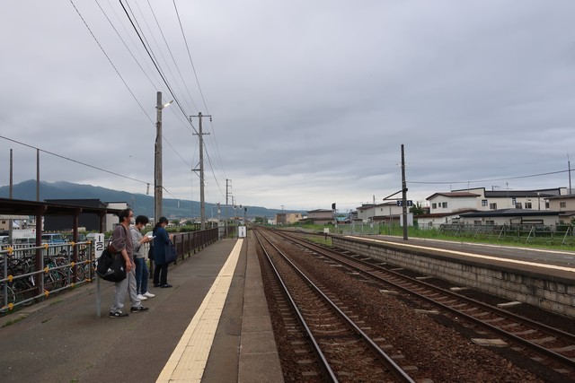 伊達紋別駅 ホーム