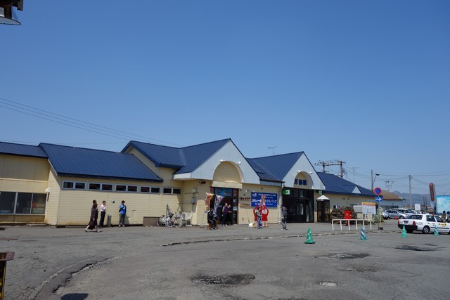 長万部駅 駅前
