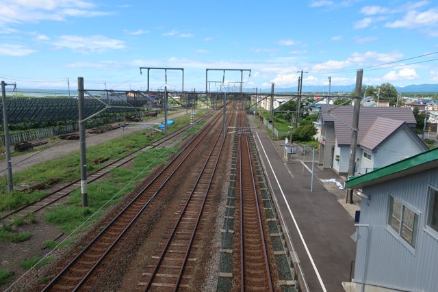 錦岡駅 ホーム