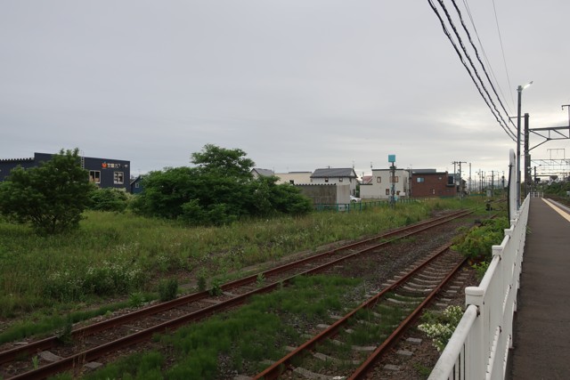 鷲別駅 ホーム