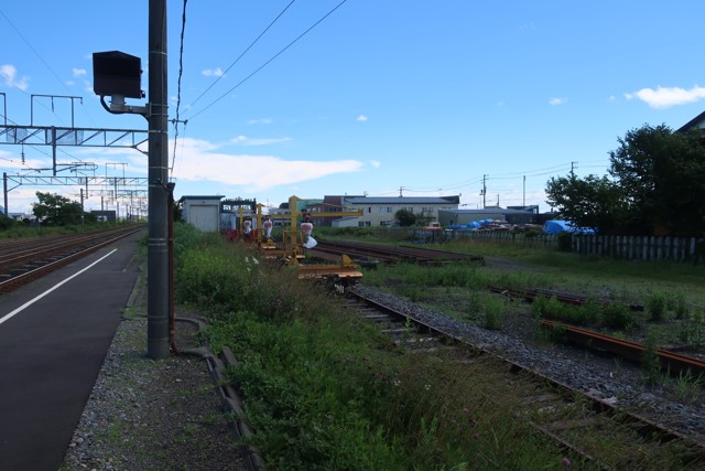 錦岡駅 ホーム