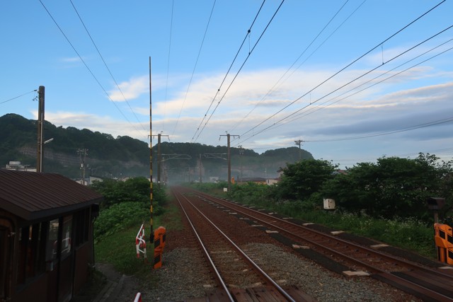 富浦駅 ホーム