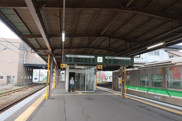 東室蘭駅 ホーム
