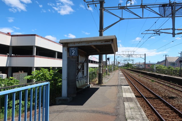 糸井駅 ホーム