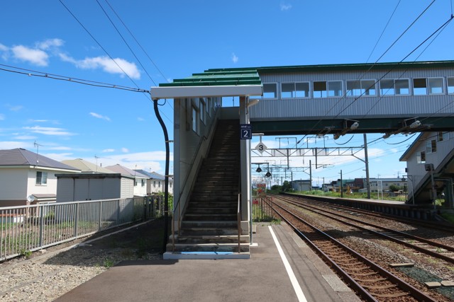 錦岡駅 ホーム