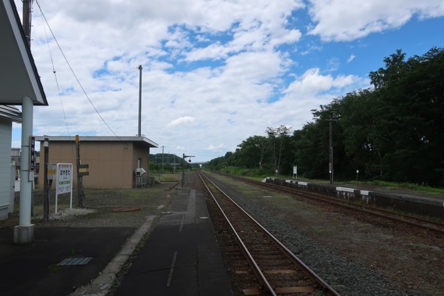 早来駅 ホーム