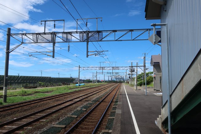 錦岡駅 ホーム