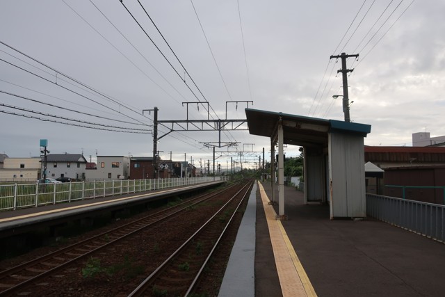 鷲別駅 ホーム