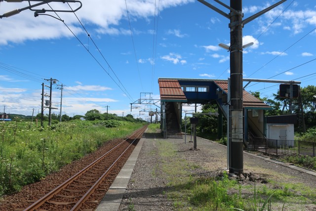 社台駅 ホーム
