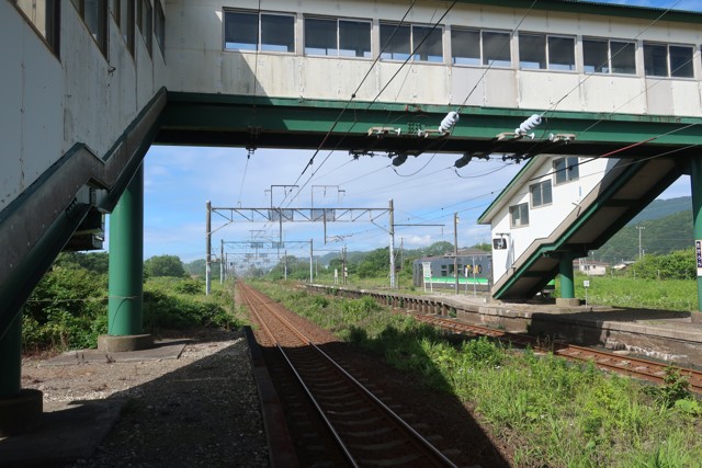 竹浦駅 ホーム