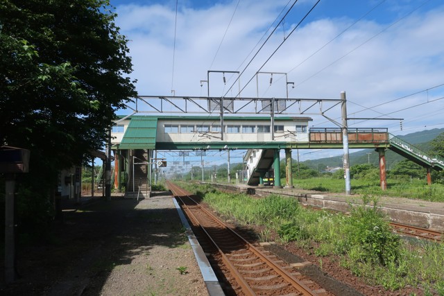 竹浦駅 ホーム