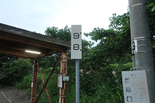 虎杖浜駅 ホーム