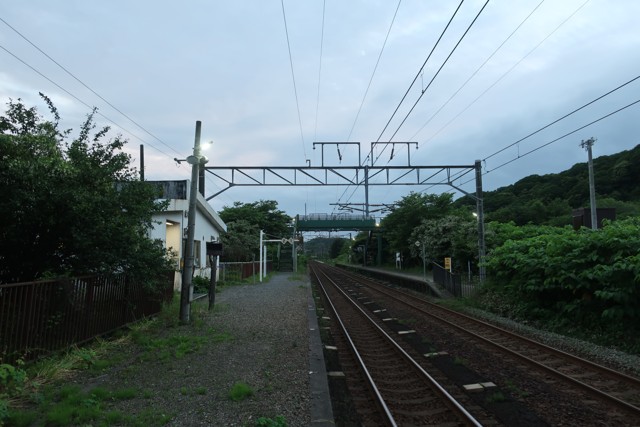 虎杖浜駅 ホーム