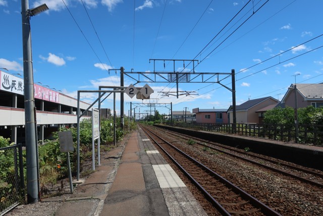 糸井駅 ホーム