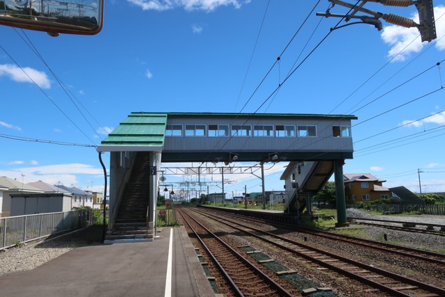 錦岡駅 ホーム
