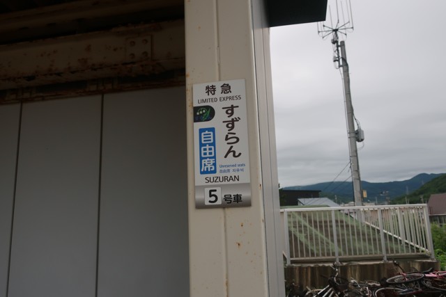 鷲別駅 ホーム