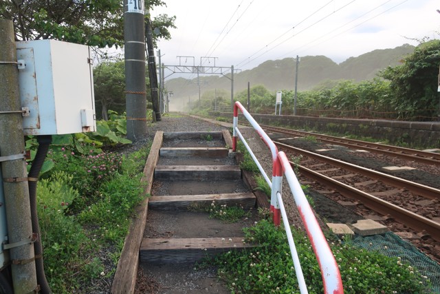富浦駅 ホーム