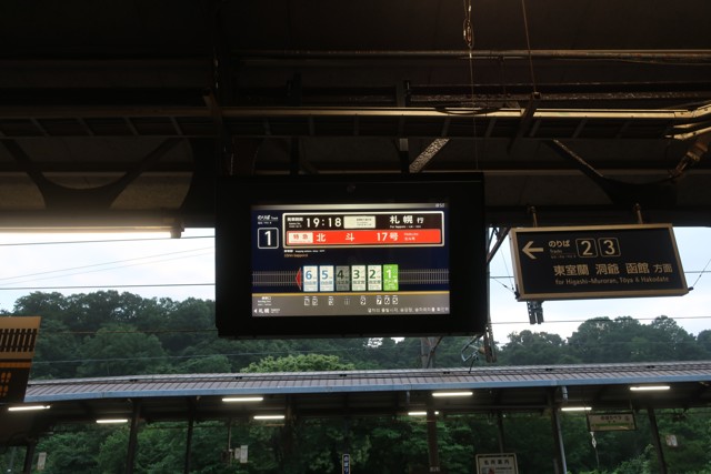 登別駅 ホーム