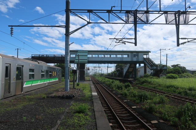 竹浦駅 ホーム