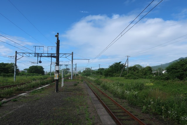 竹浦駅 ホーム