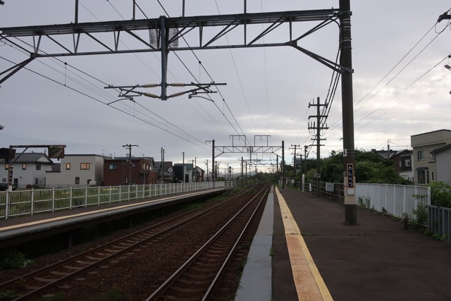 鷲別駅 ホーム