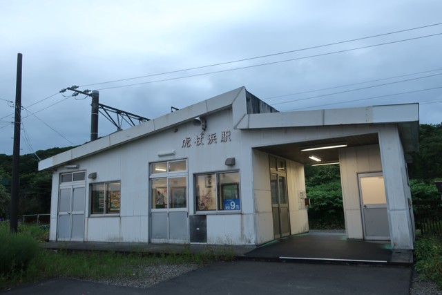 虎杖浜駅 駅舎