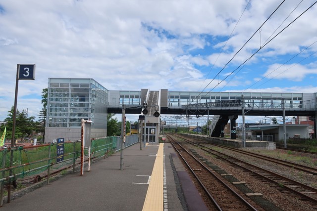 沼ノ端駅 ホーム