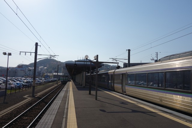 室蘭駅 ホーム