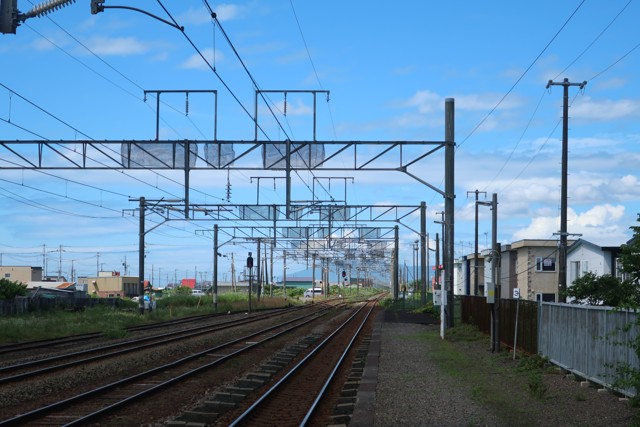 錦岡駅 ホーム