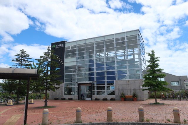 沼ノ端駅 駅舎