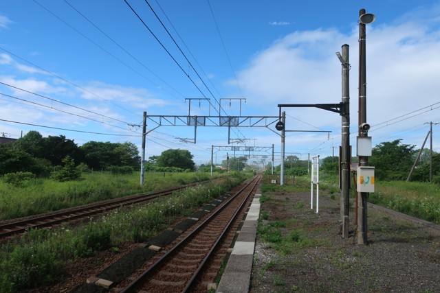 竹浦駅 ホーム
