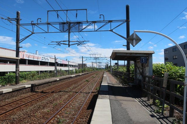 糸井駅 ホーム
