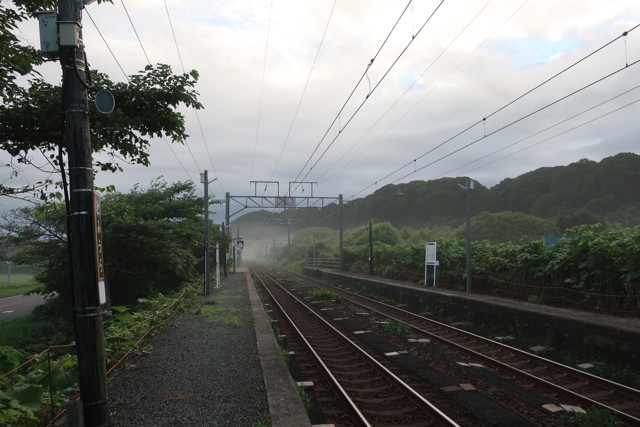 富浦駅 ホーム