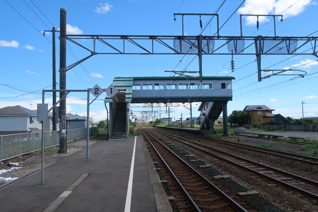 錦岡駅 ホーム