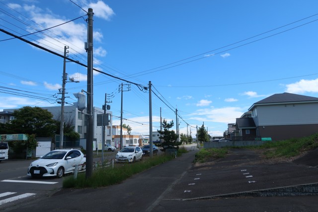 錦岡駅 駅前