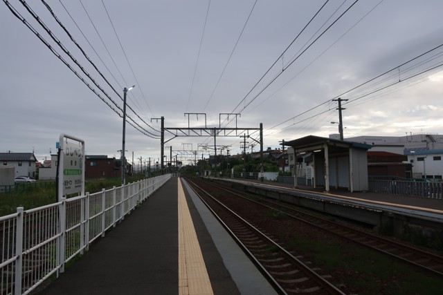 鷲別駅 ホーム