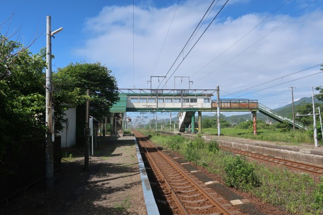 竹浦駅 ホーム