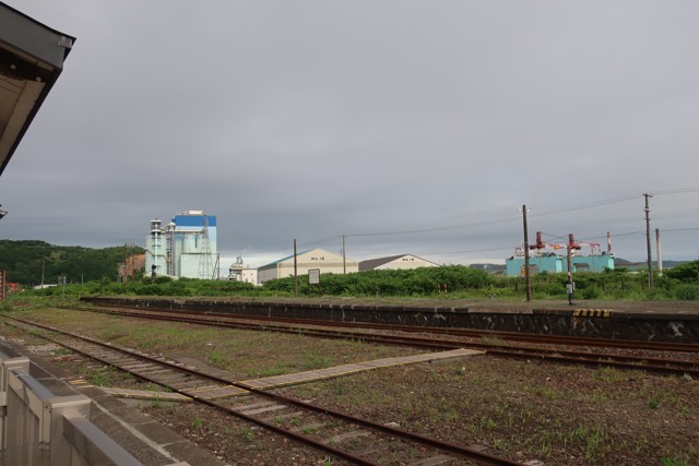 本輪西駅 ホーム