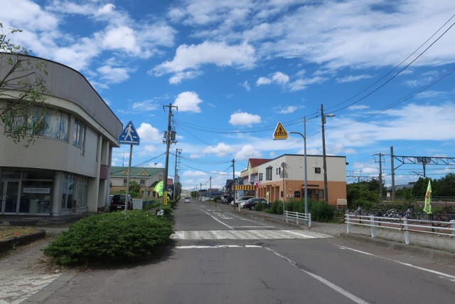 沼ノ端駅 駅前