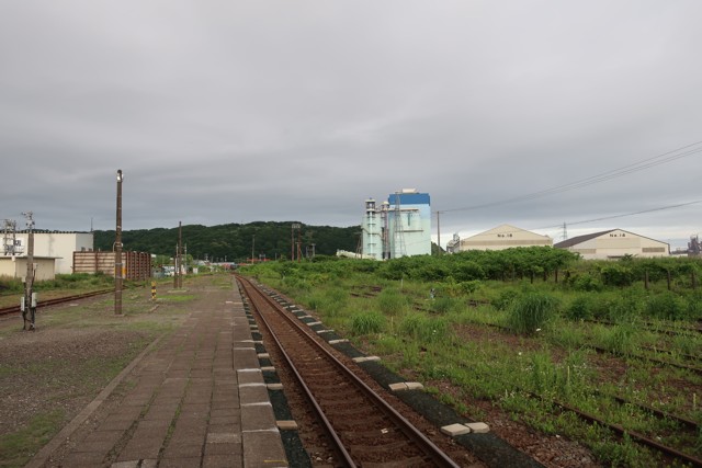 本輪西駅 ホーム