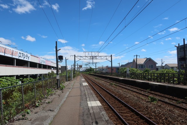 糸井駅 ホーム