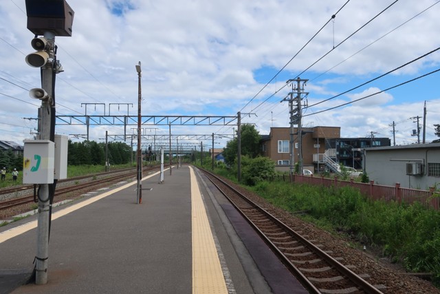 沼ノ端駅 ホーム