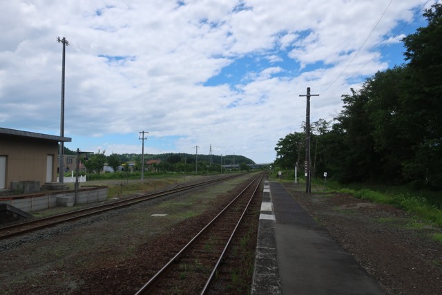 早来駅 ホーム