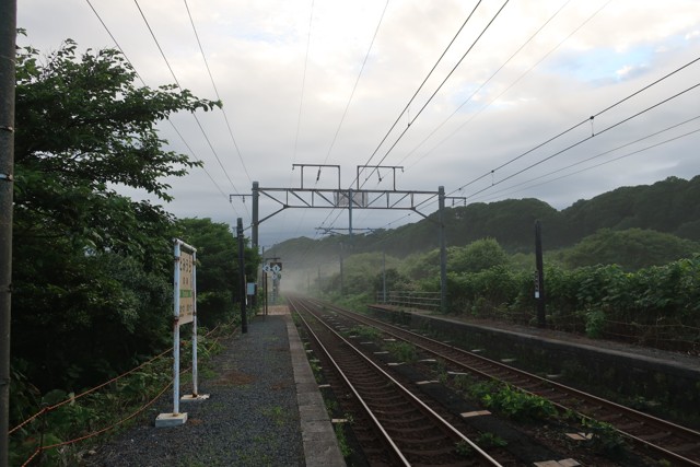 富浦駅 ホーム