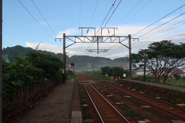 富浦駅 ホーム