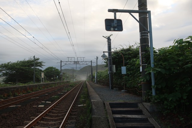 富浦駅 ホーム