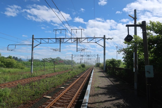 竹浦駅 ホーム